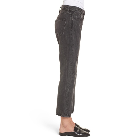 $238 NWT CURRENT/ELLIOTT Original Straight Jeans - Picture 4 of 8